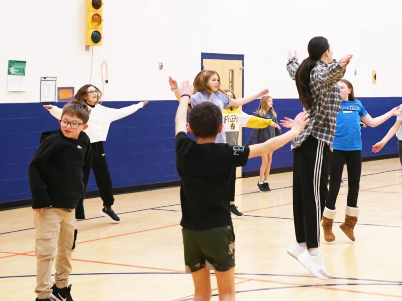SCSD2 Elementary School Gym Activity